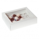 Caja con ventana para 24 minicupcakes 
