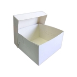 Caja para tartas blanca 35x35 cm